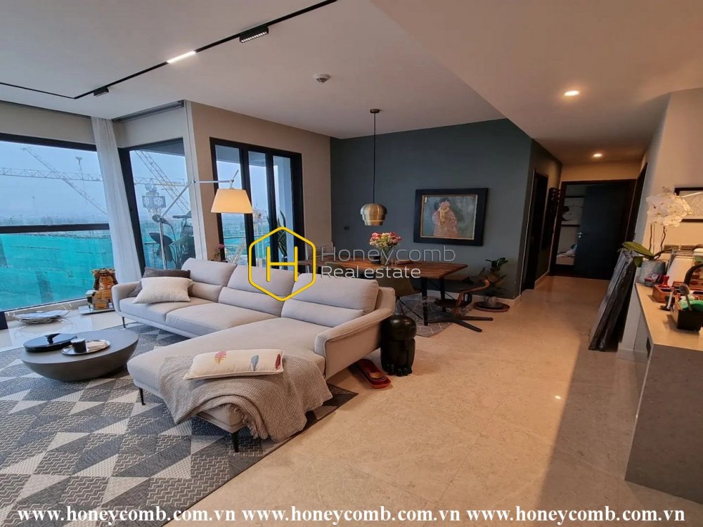 Cùng ngắm cảnh thành phố từ căn hộ Q2 Thao Dien theo phong cách mới lạ