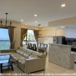 A whole new apartment in fresh white is now for rent at Masteri Thao Dien