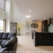 The 5 bed duplex-apartment with pool view is very lively at Masteri Thao Dien