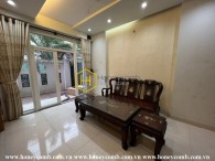 This 3 bedrooms-villa with Vietnamese style for leasing