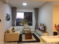 Nice design 1 bedroom apartment with low floor in Masteri Thao Dien