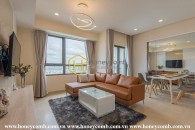 Masteri Thao Dien 2 beds apartment with open kitchen and high floor