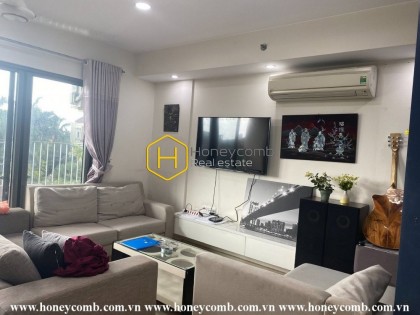 Masteri Thao Dien 2-bedrooms apartment with low floor for rent