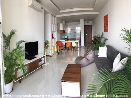Lovely decor with fashionating style in this superior Thao Dien Pearl apartment for rent