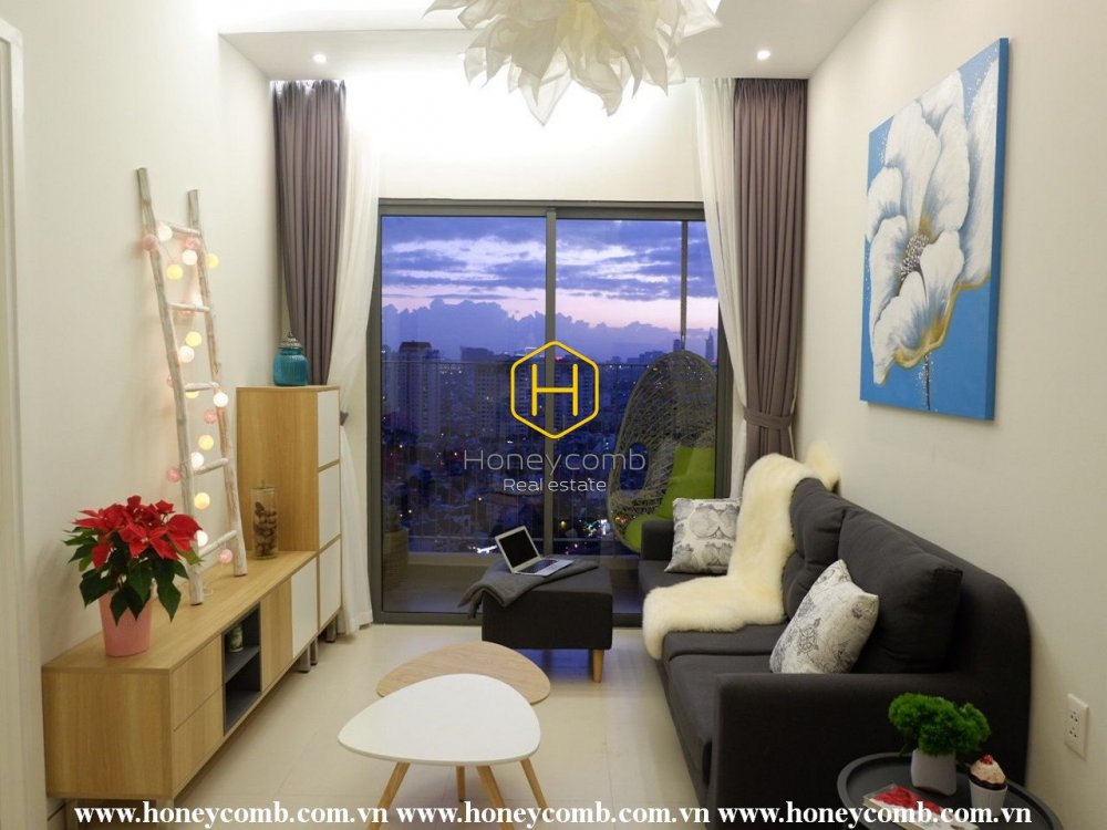 Enchanting apartment with 2 spacious bedrooms in Masteri Thao Dien for rent