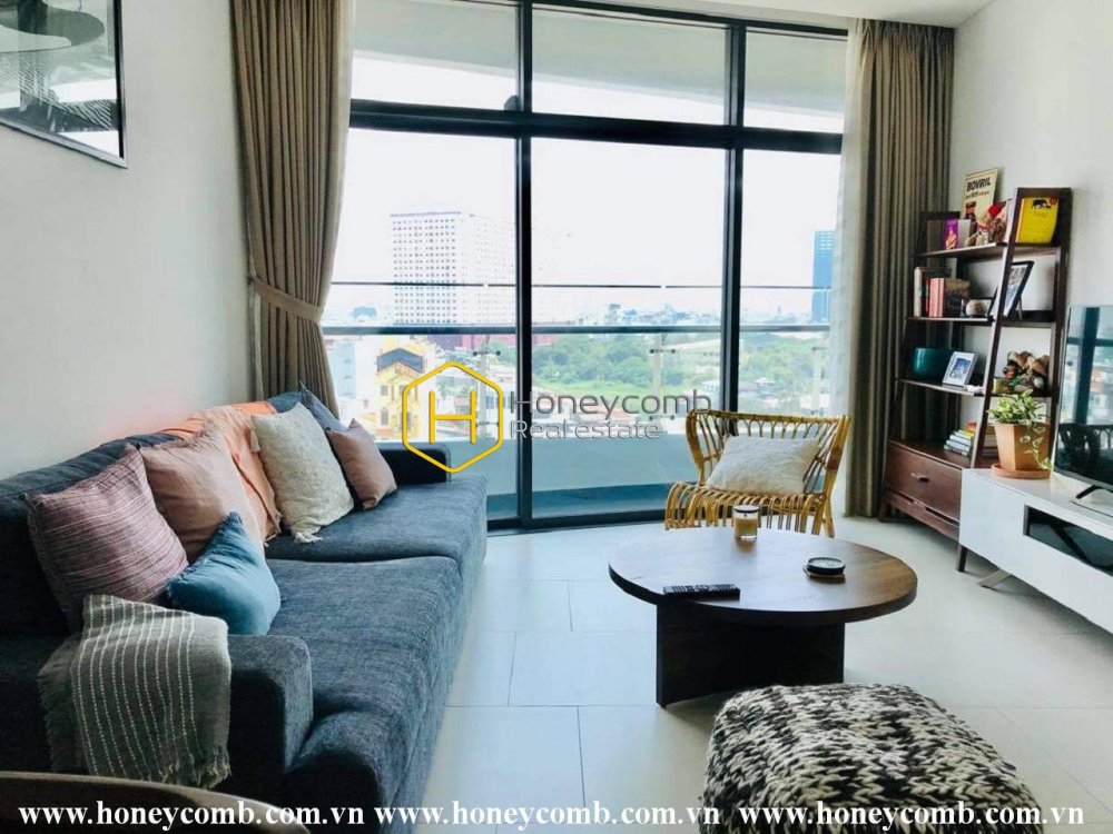 Căn hộ 1 phòng ngủ hoàn thiện cho thuê tại City Garden