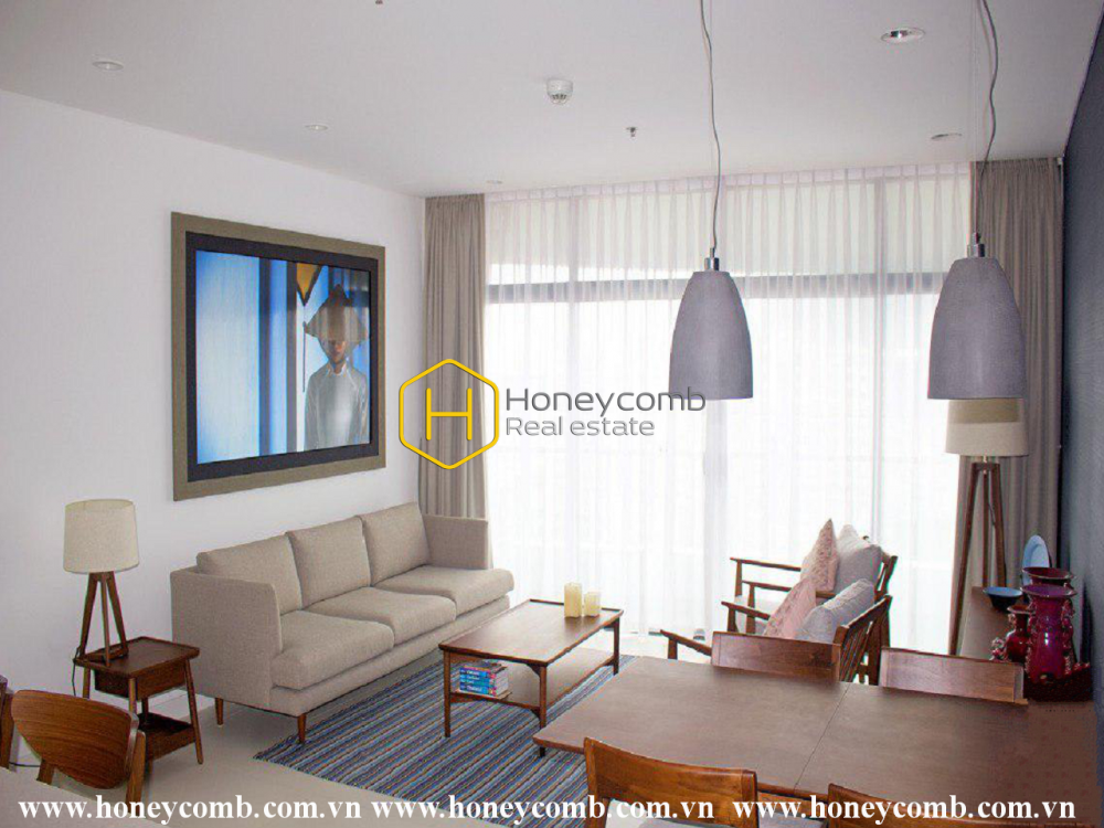 Cho thuê căn hộ với tầm nhìn ra hồ bơi & thành phố tại City Garden