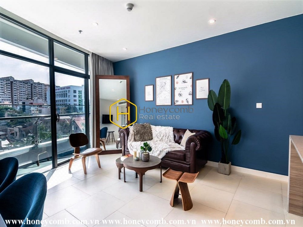 Căn hộ 2 phòng ngủ thật tươi trẻ và năng động đang cần cho thuê tại City Garden