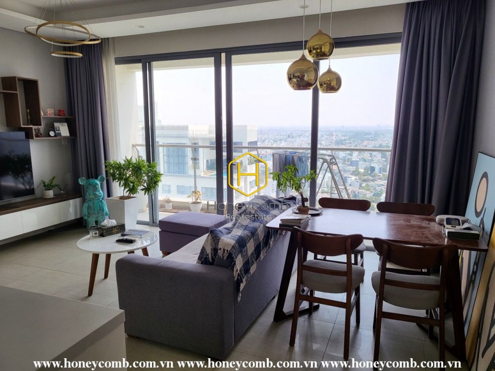 Không một khuyết điểm nào có thể được tìm thấy trong căn hộ Diamond Island tuyệt đẹp này