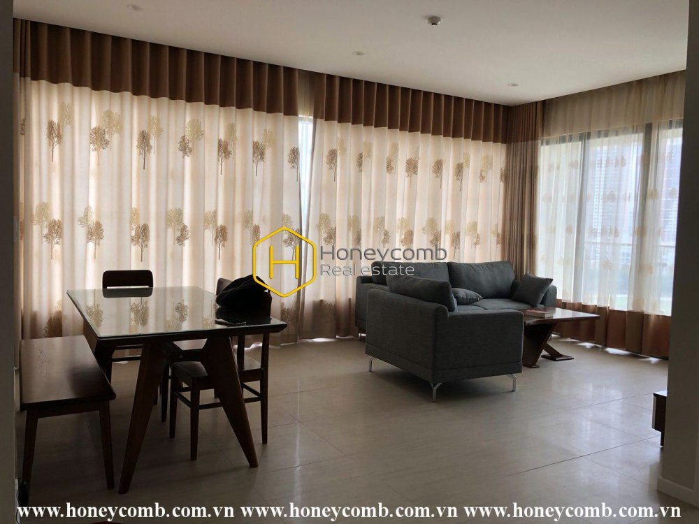 How do you feel about this wonderful 3 bed-apartment at Diamond Island ?