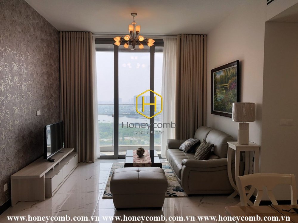 Chìm đắm trong thiết kế và bố cục của căn hộ cho thuê ở Empire City