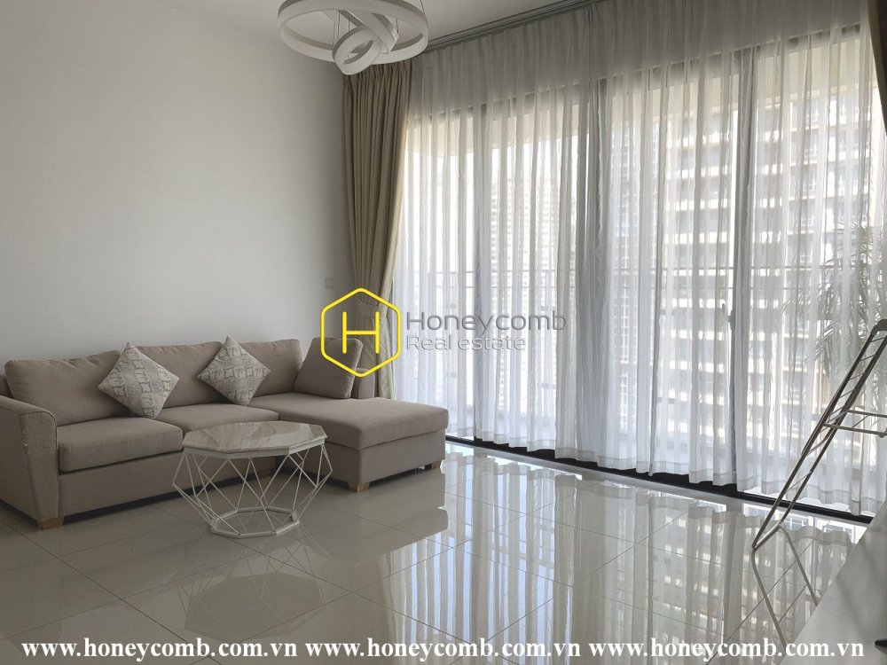 Căn hộ Estella Heights 3 phòng ngủ với nội thất mới cho thuê
