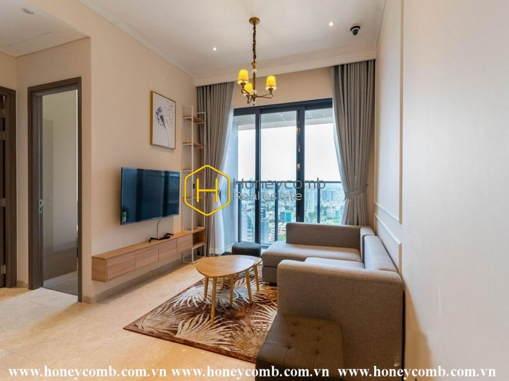 Căn hộ quyến rũ với cảm hứng thiết kế phương Tây ở The Marq