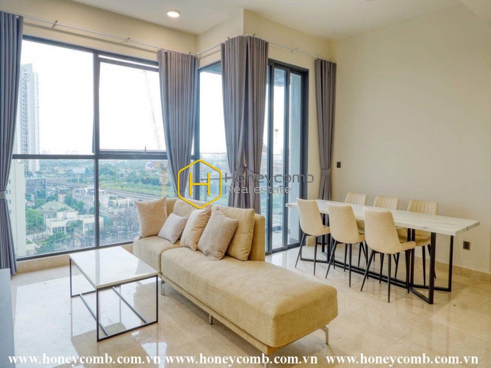 Căn hộ thiết kế khéo léo và nội thất hiện đại ở Q2 Thao Dien