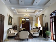 Spacious villa in District 2 with elegant wooden interiors and air swimming pool