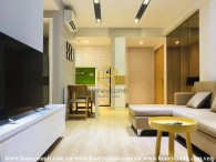 Căn hộ 2 phòng ngủ có tầm nhìn đẹp cho thuê tại Masteri Thảo Điền