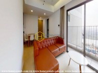 Căn hộ đẹp với nội thất mộc mạc cho thuê ở Masteri Thảo Điền