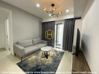 Apartment for rent in Masteri Thao Dien: brilliant minimalist style with dedicated layout
