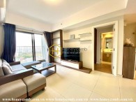 Căn hộ nội thất gỗ lung linh trong sắc trắng và nâu tại Masteri Thảo Điền