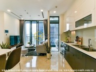 Enjoy the airy riverside view with this luxury furnished apartment in Vinhomes Golden River