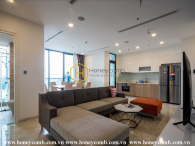 Discover a new wave of life with this urban style apartment at Vinhomes Golden River