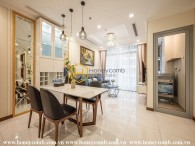 So bright and airy is this apartment! Located right in Vinhomes Central Park
