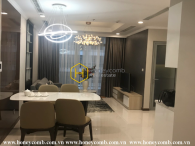 Ornately decorated apartment for rent in Vinhomes Central Park