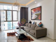 Perfect interior with a 3-bedroom apartment in The Vista An Phu for rent