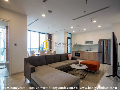 Discover a new wave of life with this urban style apartment at Vinhomes Golden River