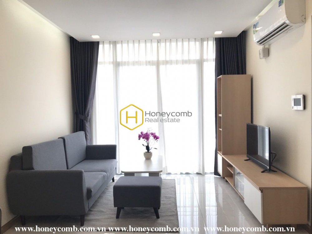 Căn hộ 2 phòng ngủ không nội thất tại Vinhomes Central Park cho thuê