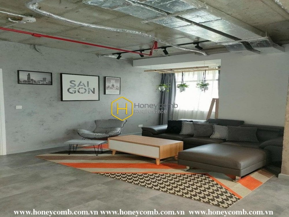 Căn hộ ghép cổ điển với nội thất tinh tế và không gian rộng ở City Garden