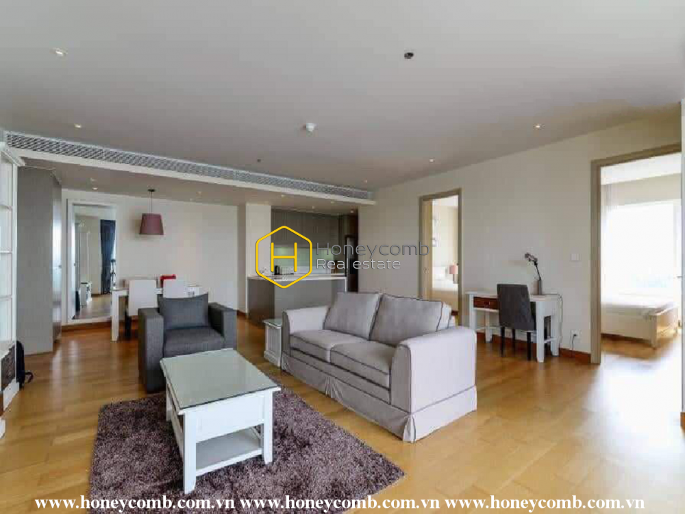 You will be usually overwhelmed by the beauty of this 2 bed-apartment at Diamond Island
