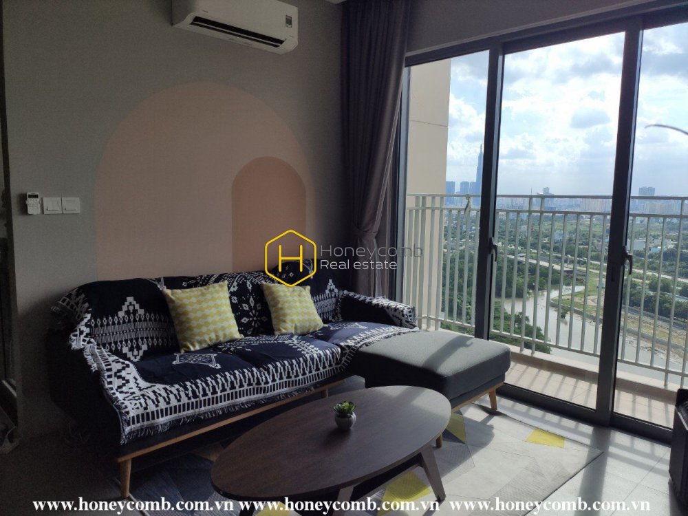 Palm Heights apartment: initial tendency in comtemporary design