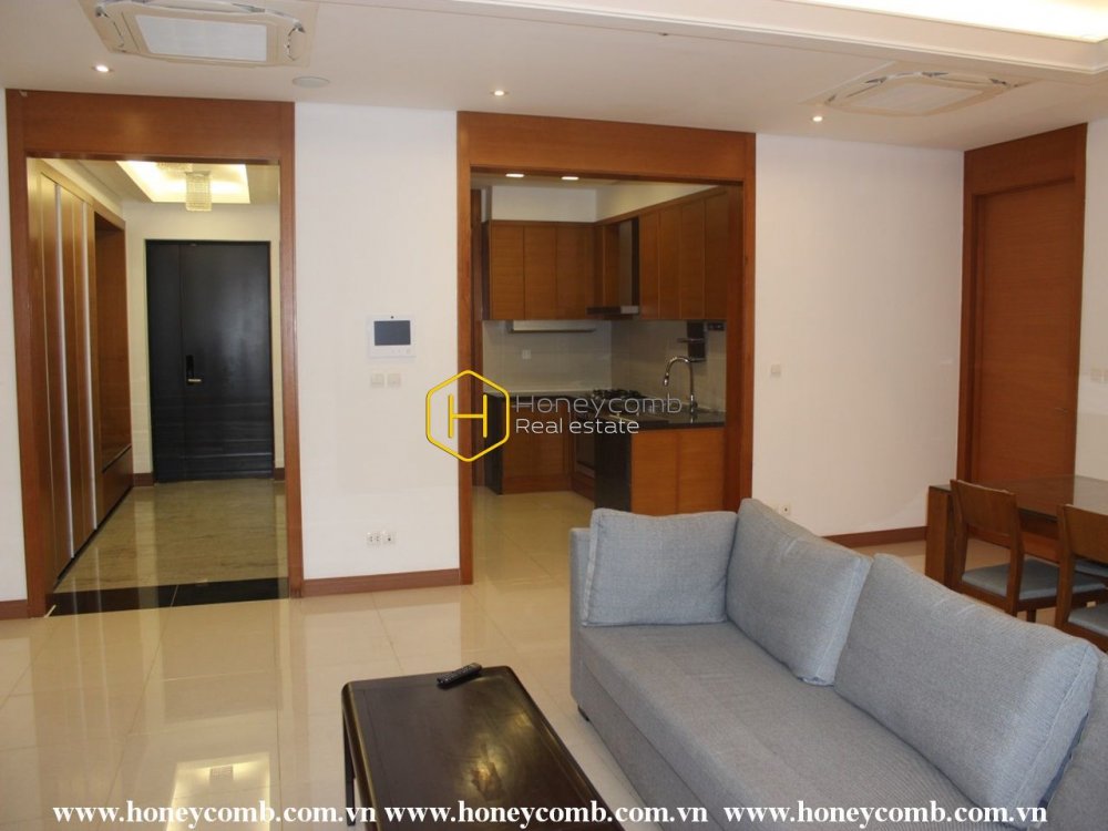 Perfect interior with a 3-bedroom apartment in Xi Riverview Palace