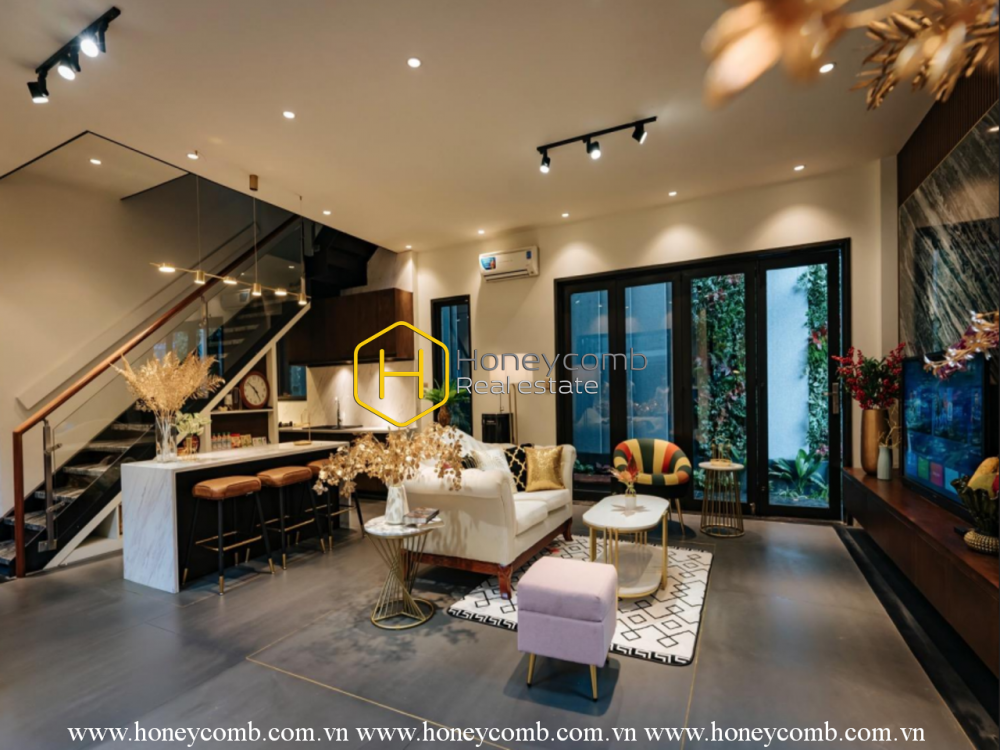 Tuyệt vời! căn villa quyến rũ với đầy đủ nội thất hiện đại cho thuê ở quận 2