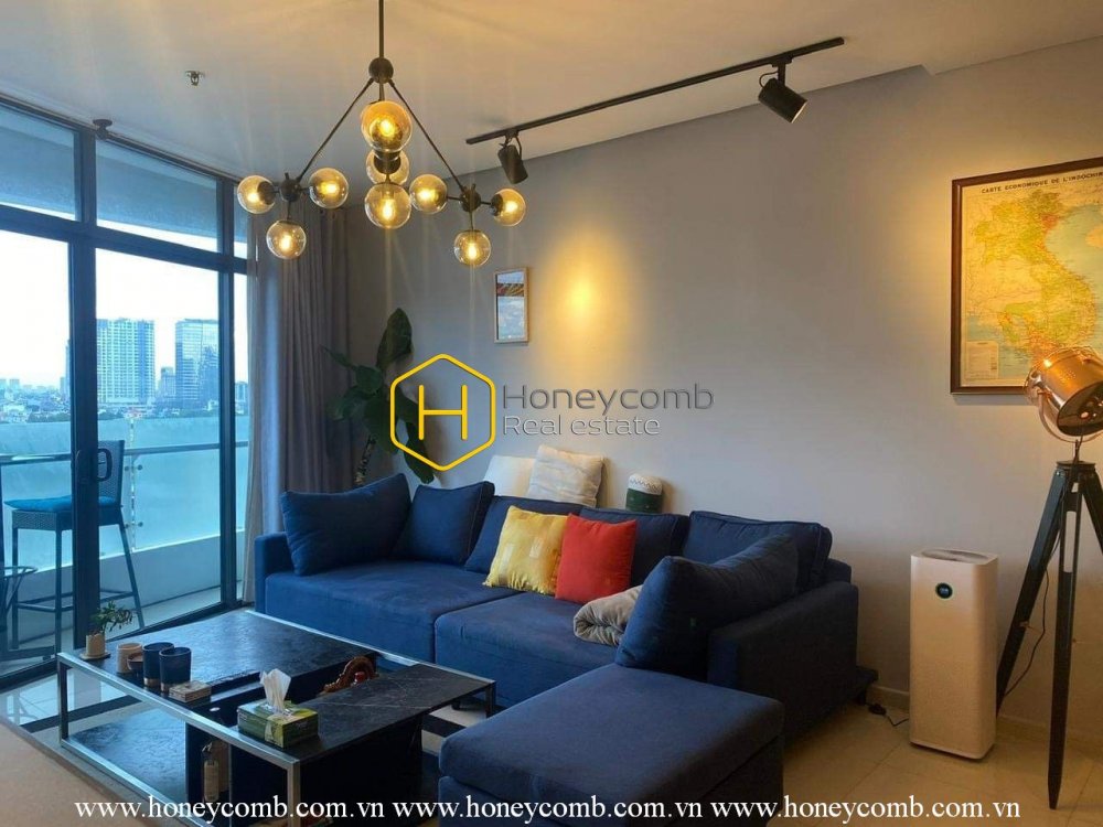 Bạn sẽ ấn tượng với vẻ đẹp lộng lẫy của căn hộ với phong cách thành thị ở City Garden