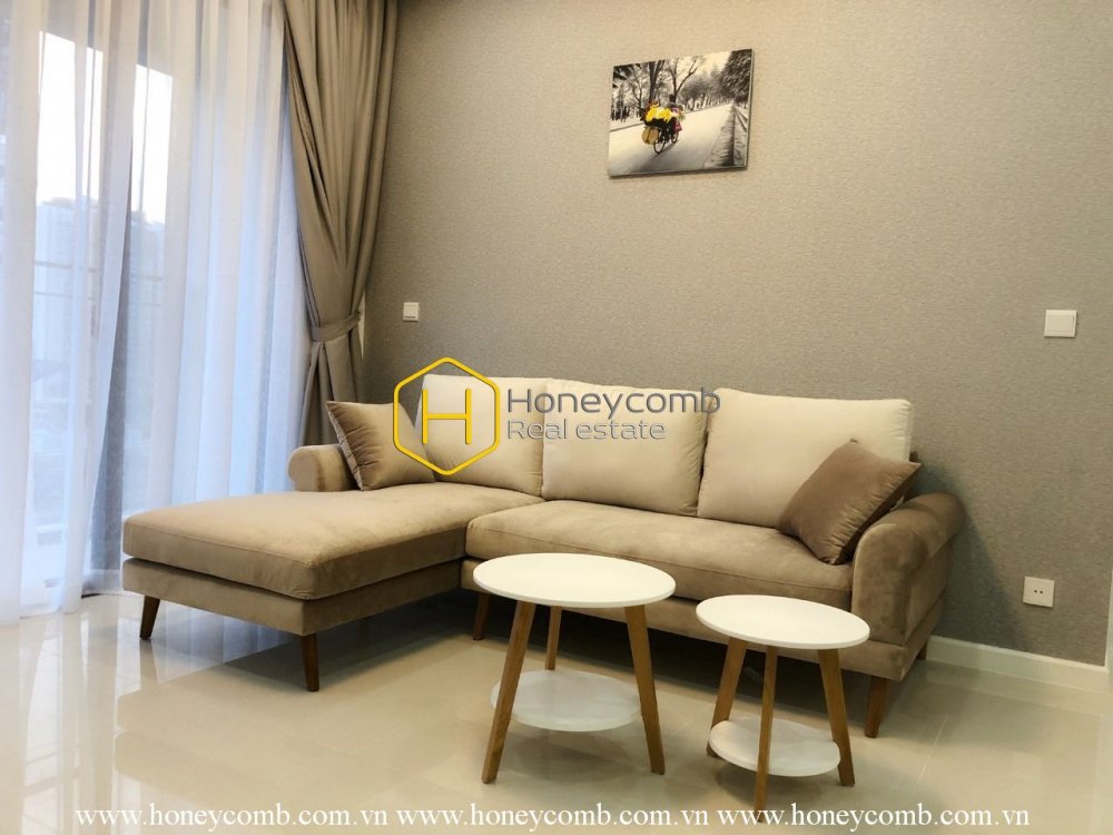 Cho thuê căn hộ 2 phòng ngủ nội thất siêu đẹp tại Estella Heights