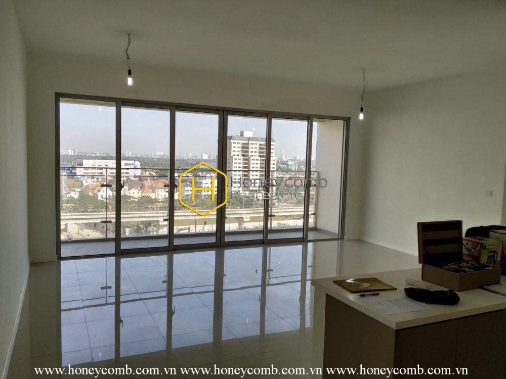Căn hộ 3 phòng ngủ với tầm nhìn đẹp cho thuê tại The Estella Heights