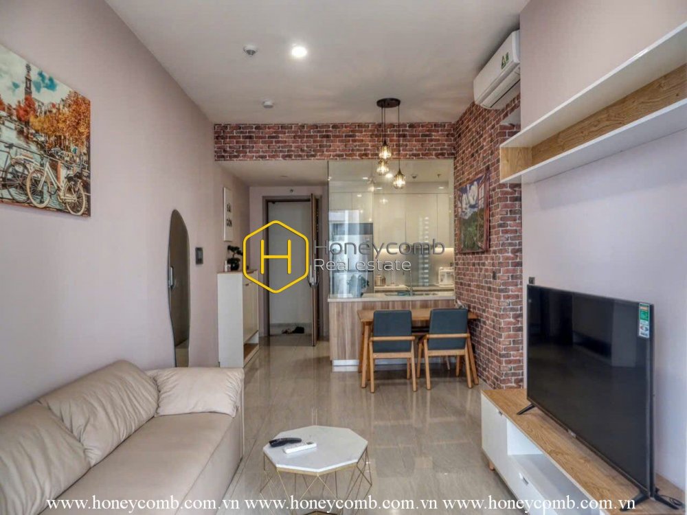 Kiến trúc trang nhã với tầm view thành phố cực đã trong căn hộ Q2 THAO DIEN