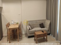 Feel the sense of intimacy and rusticness in this The Gateway apartment