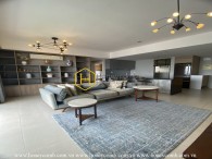 Luxury decoration 3 bedroom apartment in Masteri Thao Dien