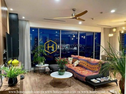 Such a sophisticated apartment in Diamond Island