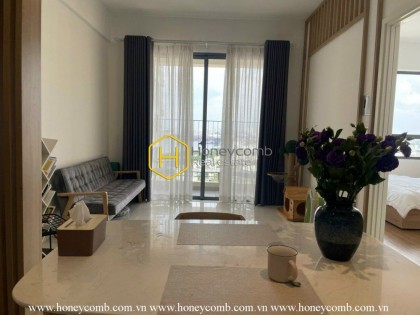 Căn hộ 1 phòng ngủ thiết kế đơn giản & sáng sủa tại Masteri An Phú cho thuê