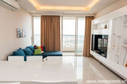 Fantastic apartment for rent on high floor in Thao Dien Pearl