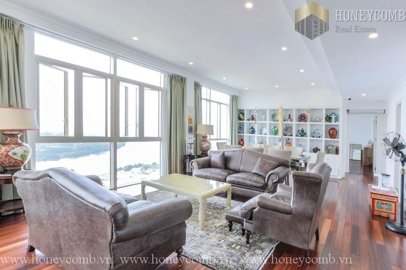 Căn hộ Penthouse đẹp tuyệt vời cho thuê ở The Vista