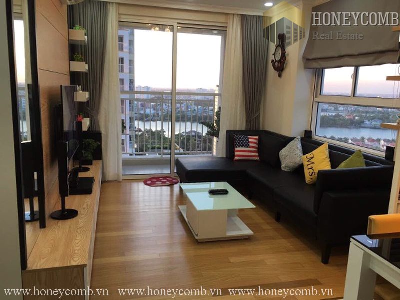 Three beds apartment luxury in Tropic Garden for rent