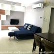 Two beds apartment river view in Masteri for rent