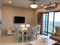 Good furniture - Luxury three bedrooms apartment in Masteri Thao Dien for rent