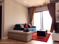 Amazing apartment two beds with city view in Masteri for rent