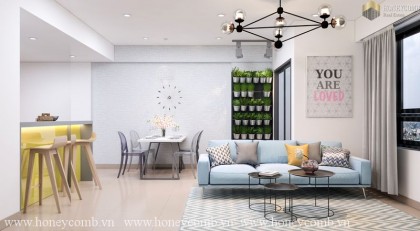 Modern with 2 beds apartment for rent in Masteri Thao Dien